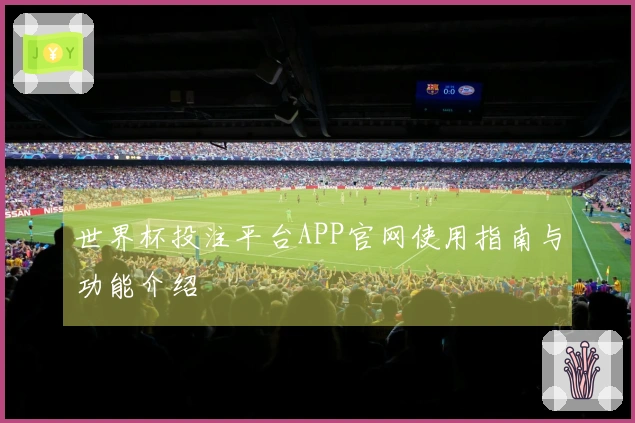 世界杯投注平台APP官网使用指南与功能介绍