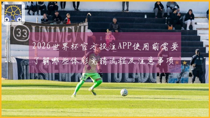 2026世界杯官方投注APP使用前需要了解哪些体彩竞猜流程及注意事项